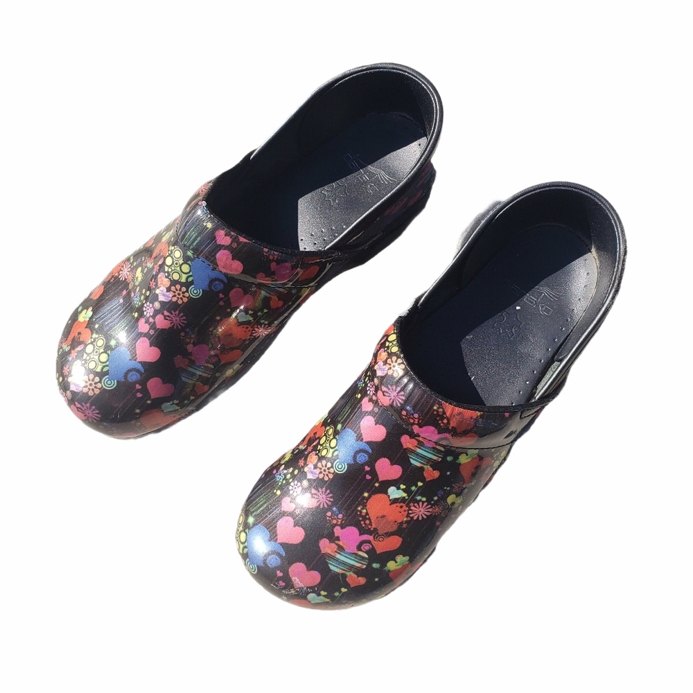 Dansko Clogs Hearts Nursing Shoes